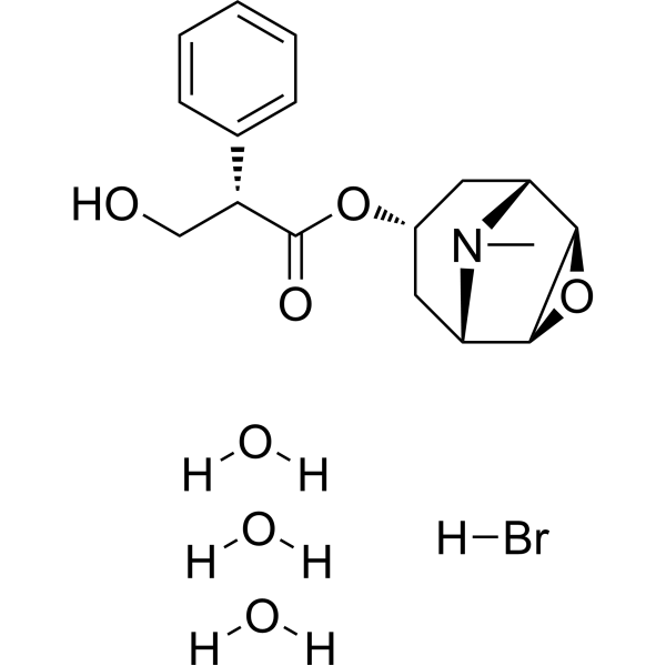 Scopolamine hydrobromide trihydrate (Hyoscine hydrobromide trihydrate) 6533-68-2